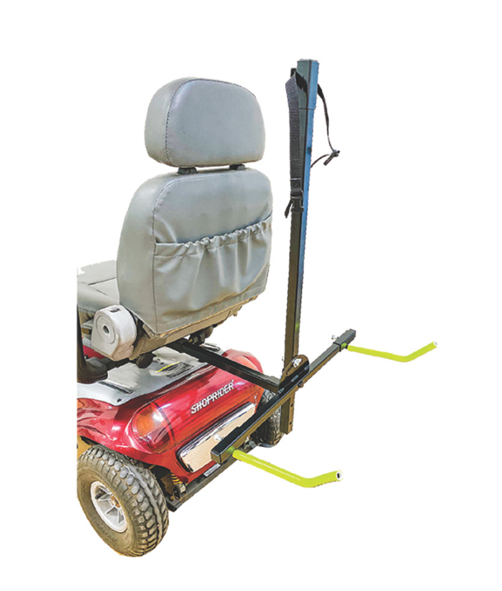 Mobility Scooter Rear Seat Walker Holder For X-Frame