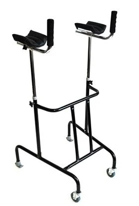 Gutter Frame Folding with Castors and Skis