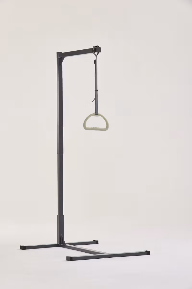 Freestanding Over Bed Pole