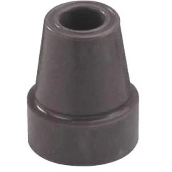 Crutch Tips for Underarm Crutches, 22mm, Grey, Pkt 2