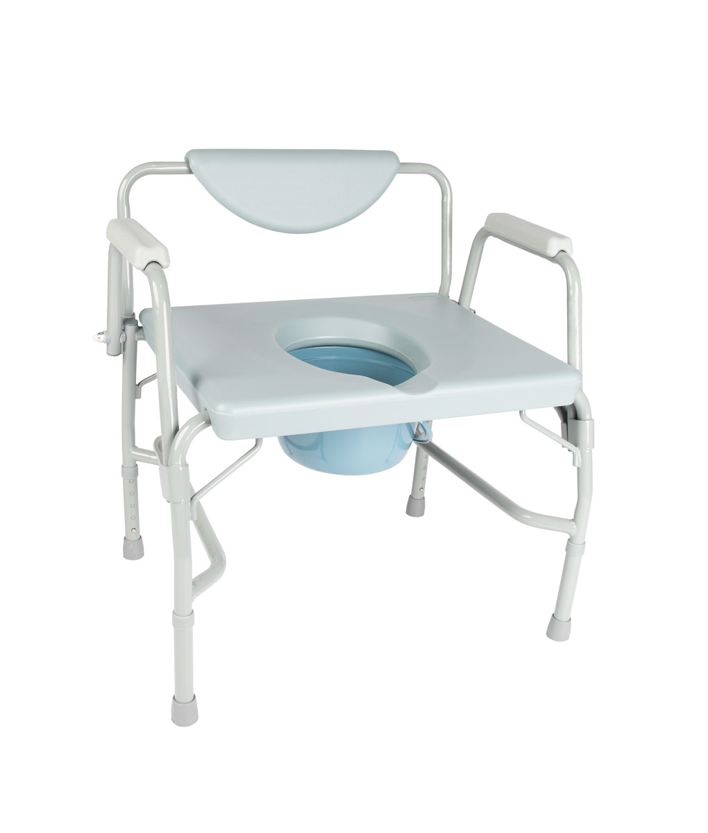 Hero Medical Bariatric 3-in-1 Commode with Drop Arms