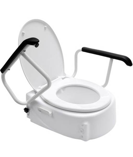 Hero Medical Raiser Toilet Seat with Swing Back Arms