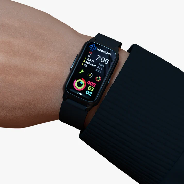 MedAlert Lite Medical Alert Watch 4G with GPS