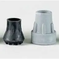 Rubber Ferrule, Bell-Shaped, 13mm, Black, Each